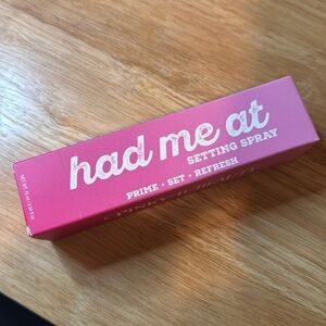 Pinky B Beauty “had Me At” Setting spray